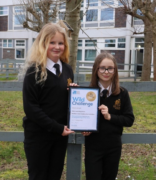 Lower Academy Achieves RSPB Wild Challenge Award