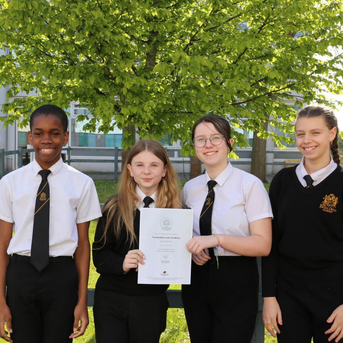 The Basildon Lower Academy - Eco Committee Achieves Woodland Trust ...